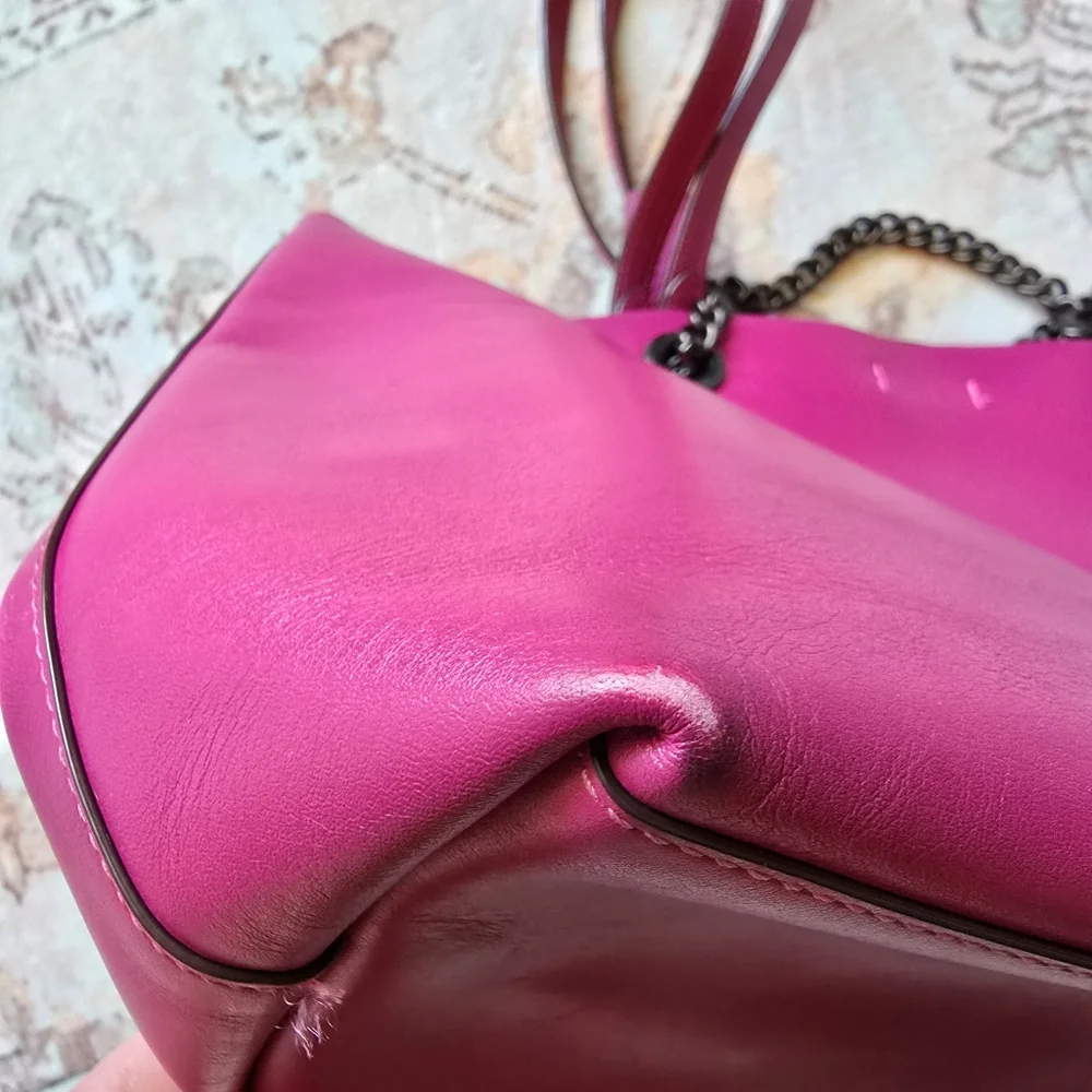 Coach Signature Chain Central Tote - Picture 16 of 16